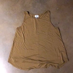 Forest green tank top